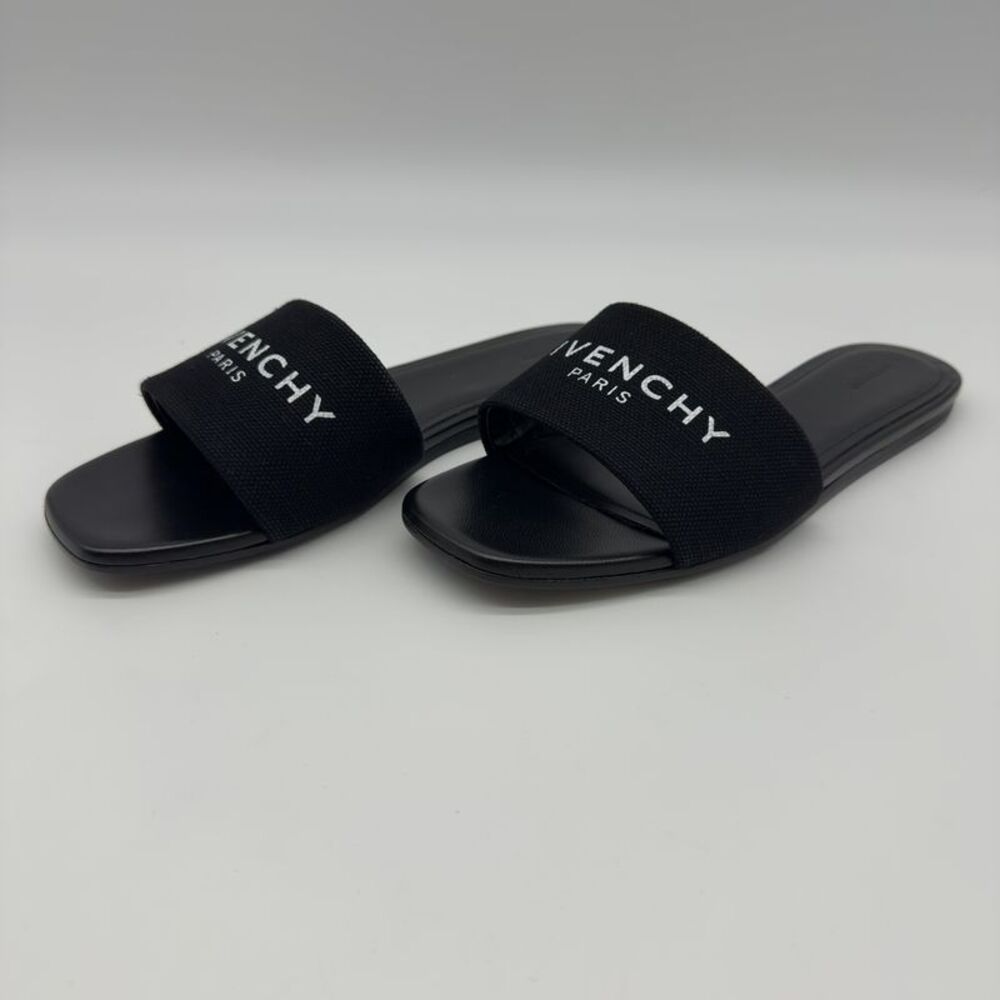 Givenchy Authentic 4G Flat Slide Sandals and Dust Bags - Picture 2 of 6